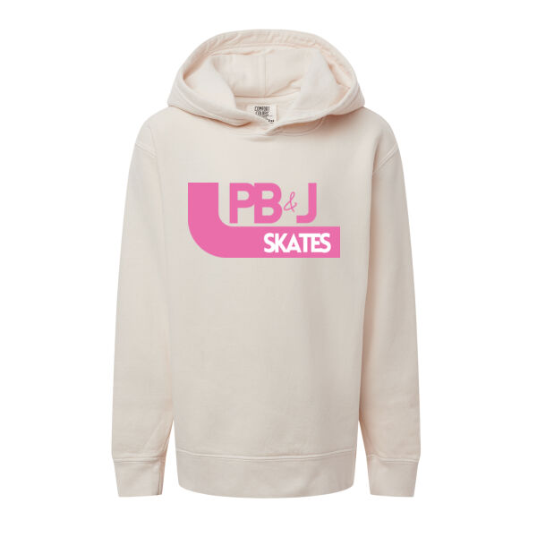 Youth Garment-Dyed Lightweight Fleece Hoodie Thumbnail