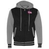 Unisex Heavyweight Varsity Full-Zip Hooded Sweatshirt Thumbnail