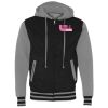 Unisex Heavyweight Varsity Full-Zip Hooded Sweatshirt Thumbnail