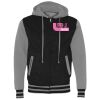 Unisex Heavyweight Varsity Full-Zip Hooded Sweatshirt Thumbnail