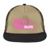 Flat Bill Snapback Trucker Cap Thumbnail